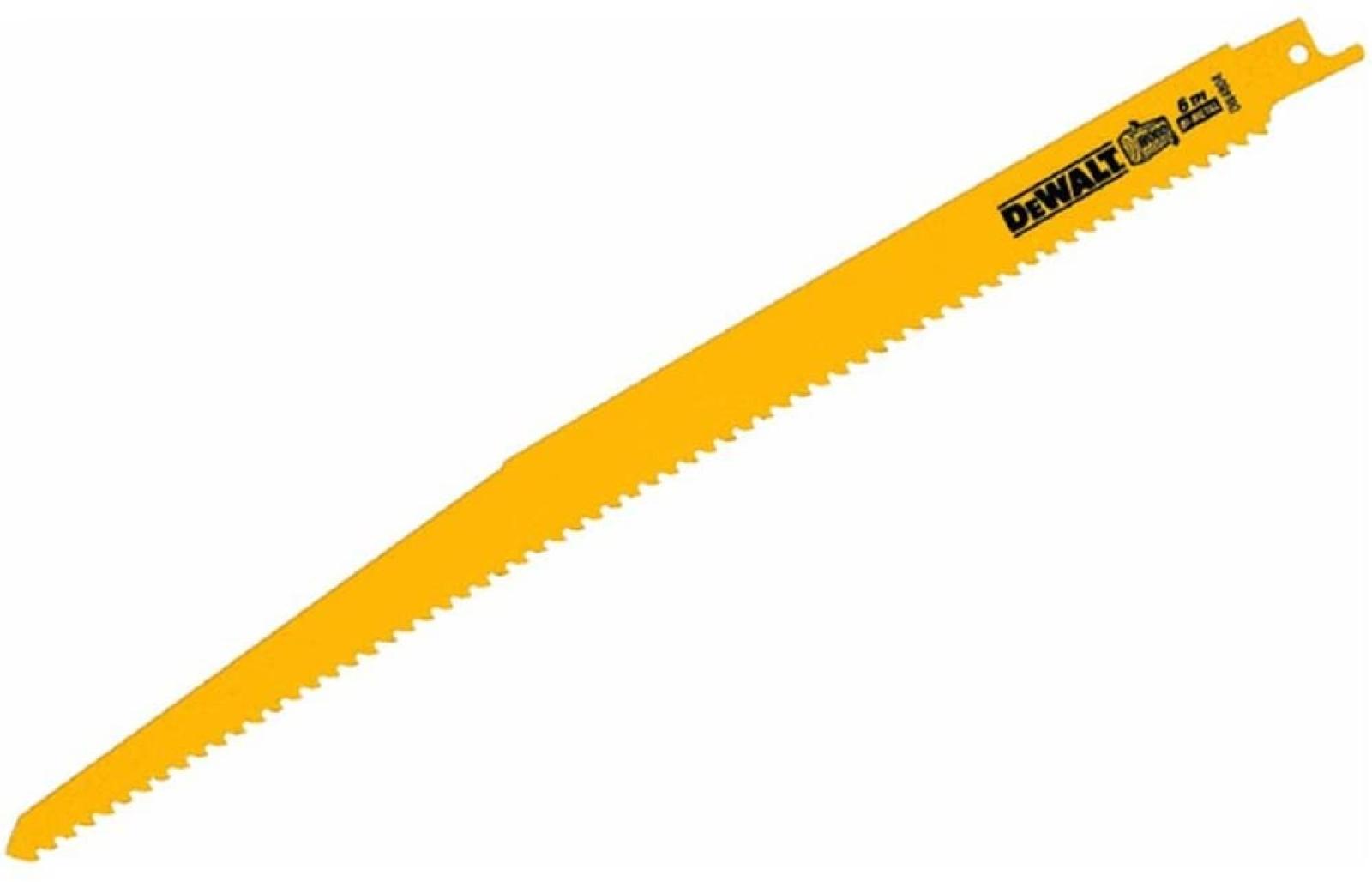 DeWalt Taper Back Bi-Metal Reciprocating Saw Blades