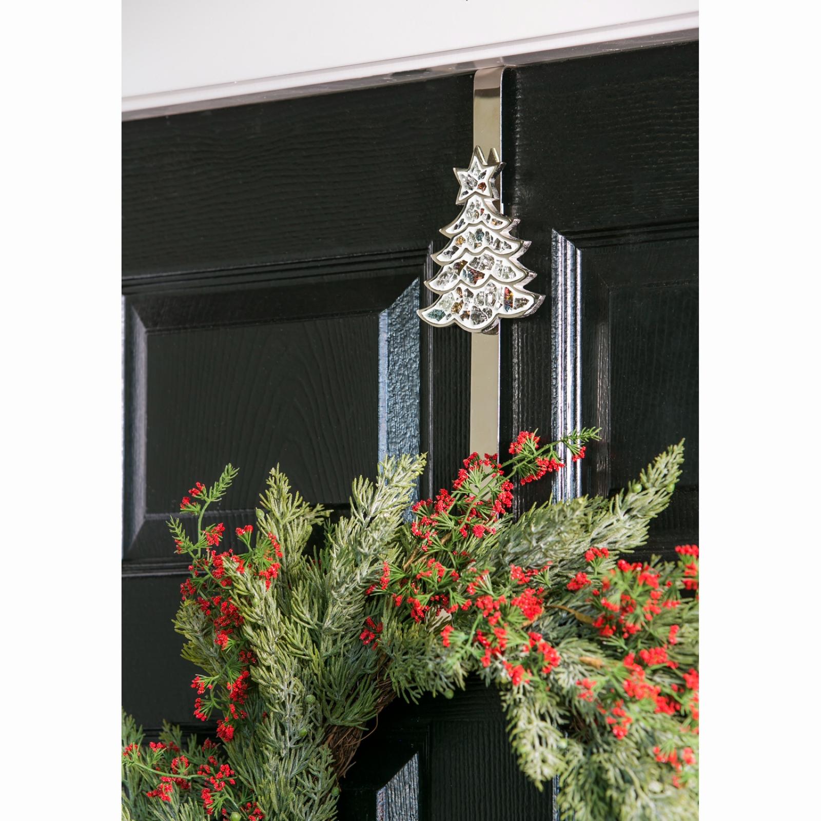 Evergreen Enterprises Silver Metal Assorted Wreath Hanger