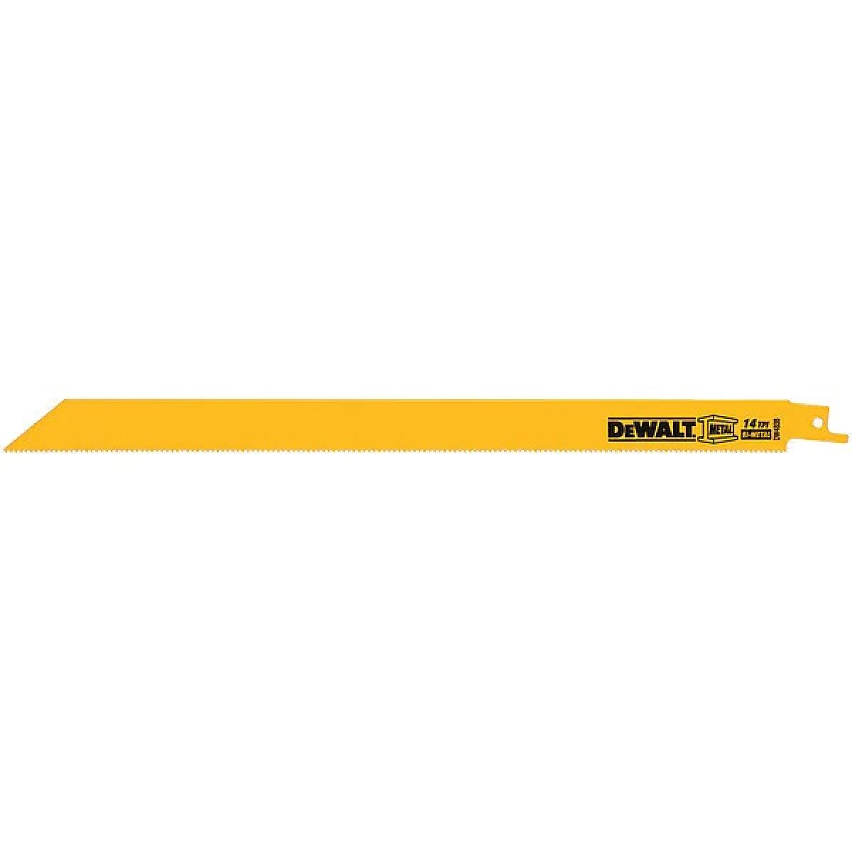 DeWalt Straight Back Bi-Metal Reciprocating Saw Blades