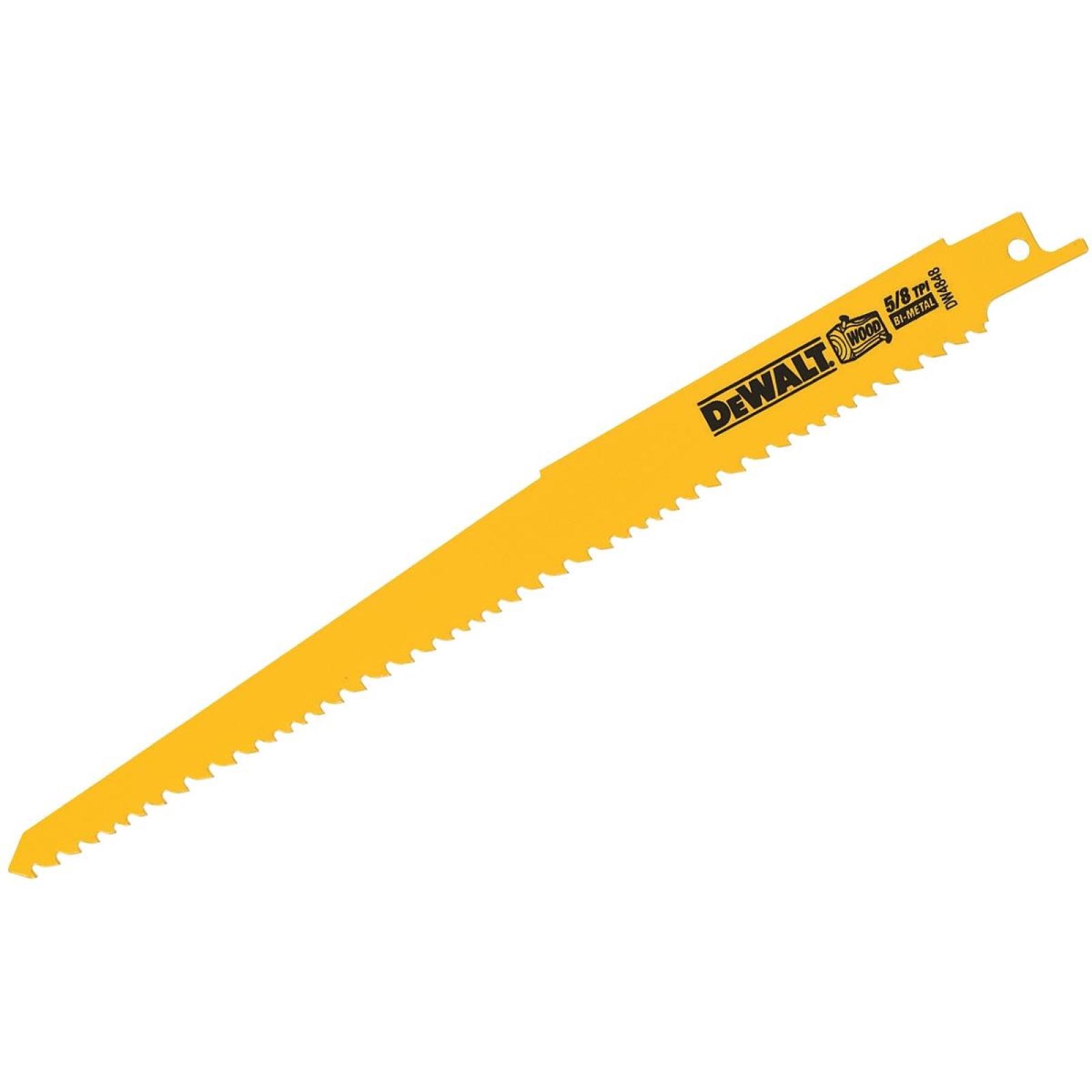 DeWalt Taper Back Bi-Metal Reciprocating Saw Blades