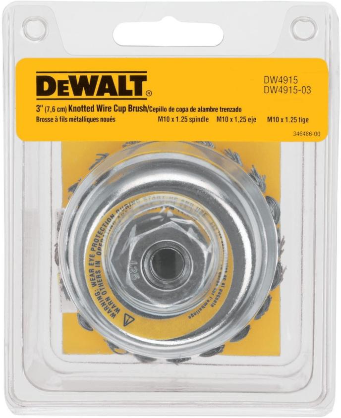 Dewalt Knotted Wire Cup Brush