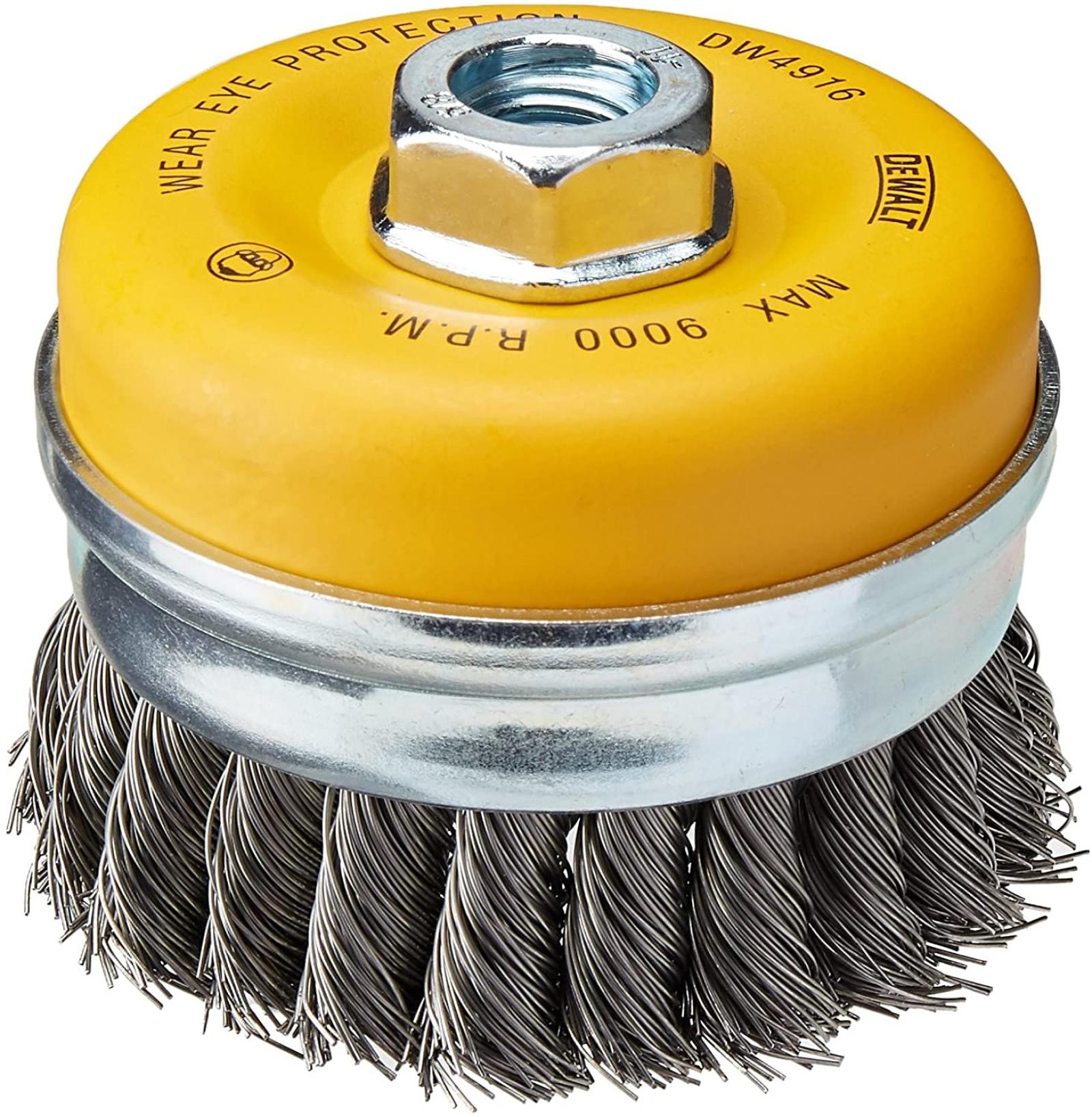 Dewalt Knotted Wire Cup Brush