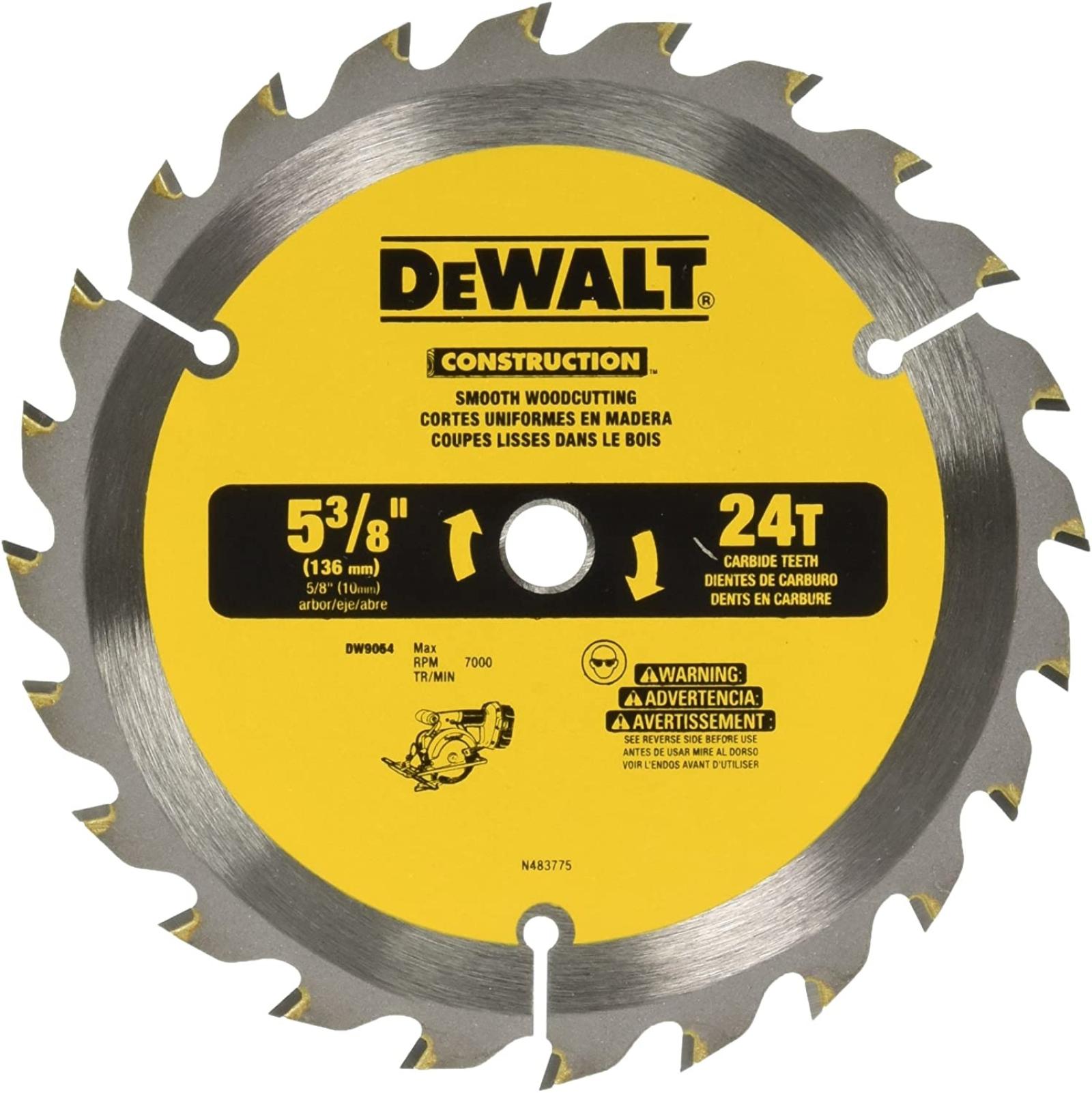 Dewalt Construction Saw Blade