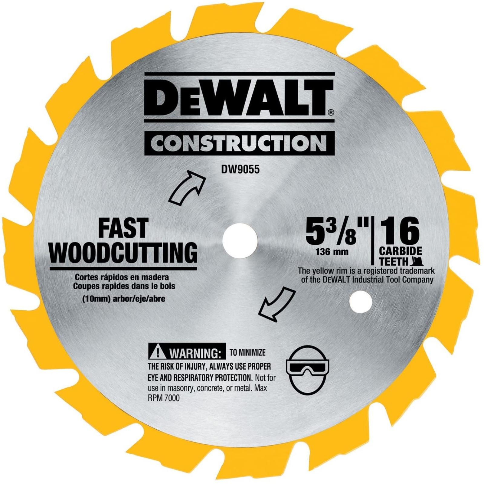 Dewalt Construction Saw Blade