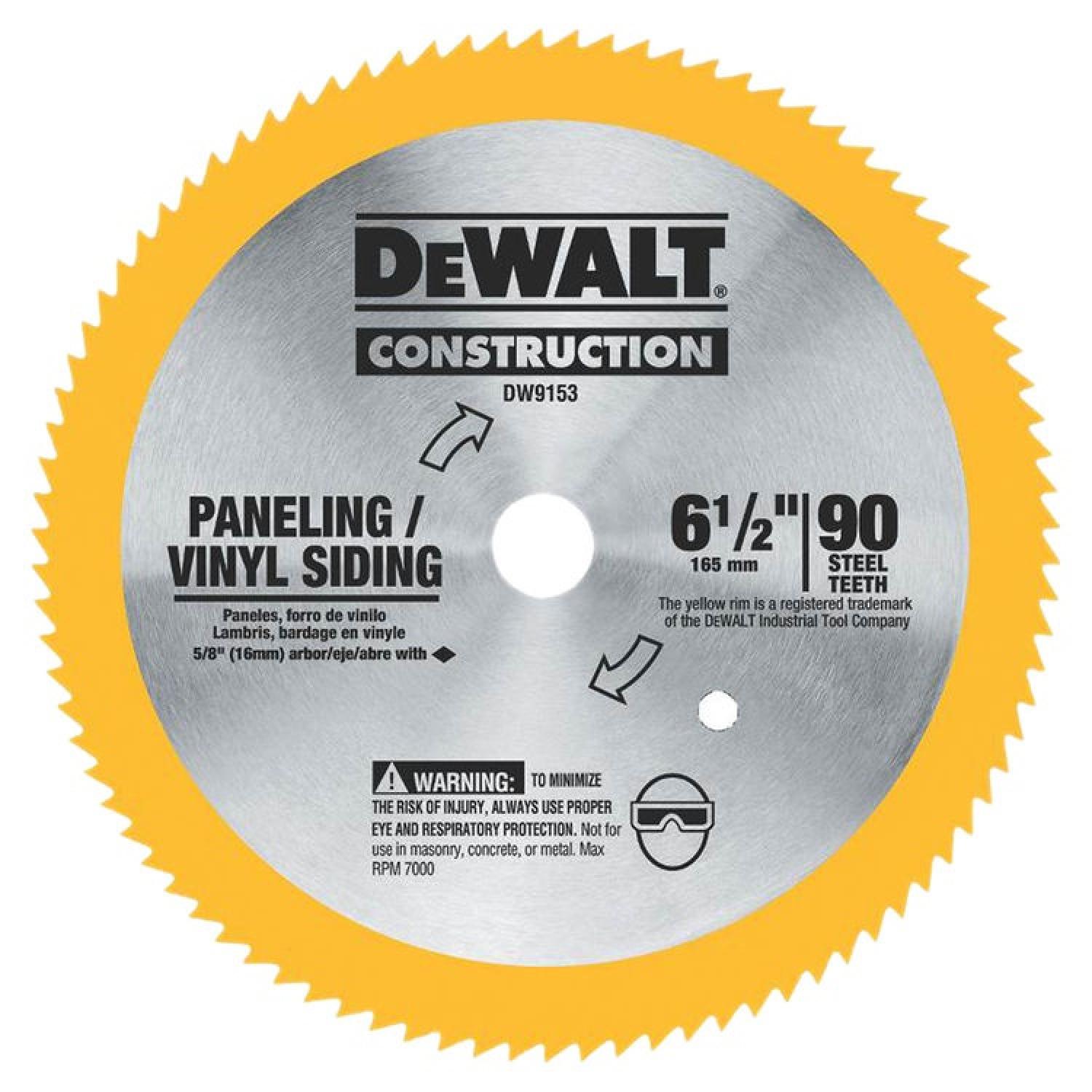Dewalt Construction Saw Blade