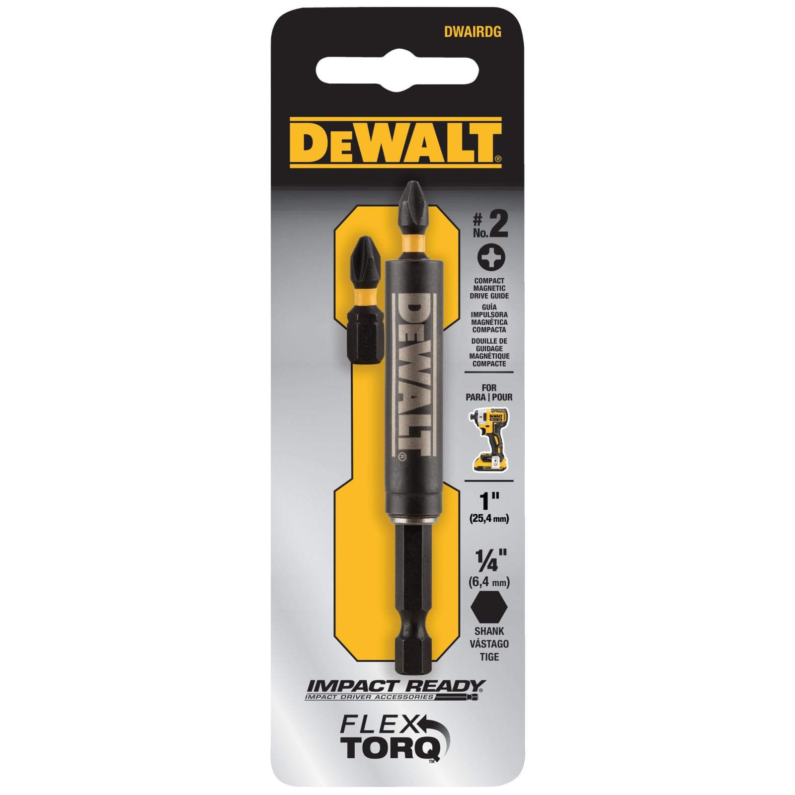 DeWalt IR Drive Guide With 1 Impact Ready Bits