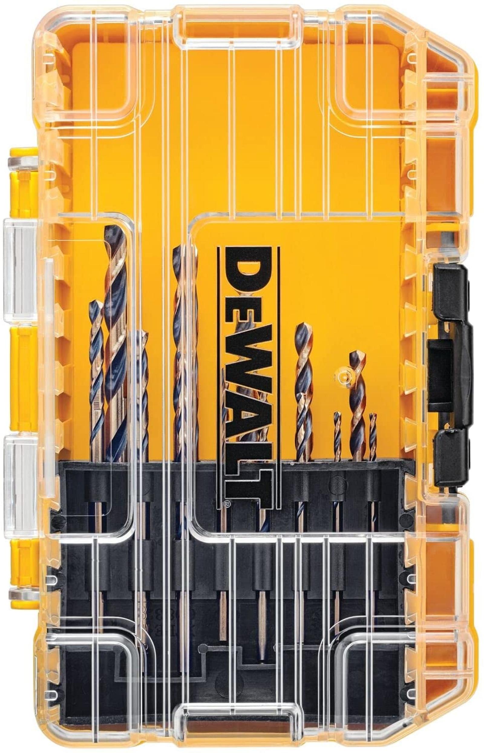 DeWalt Black Oxide Drill Bit 13 PC Set with Pilot Point
