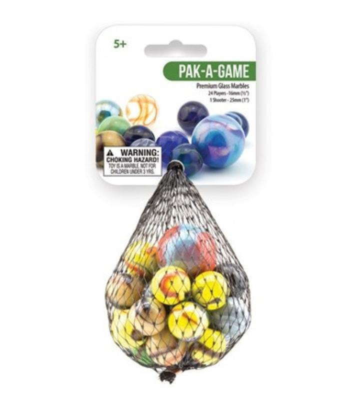 Mega Marbles Pak-A-Game Marble Set