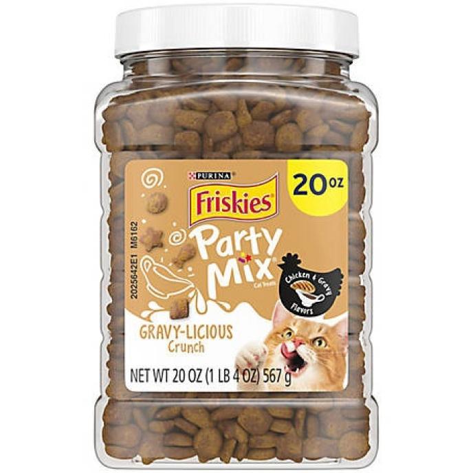 Purina Friskies Party Mix Gravy-licious Crunch Treats