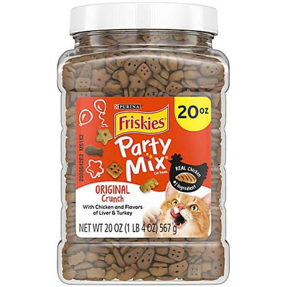 Purina Friskies Party Mix Original Crunch Treats