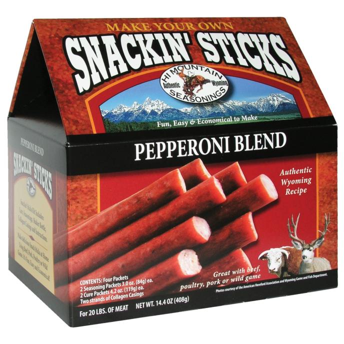 Hi Mountain Pepperoni Snackin' Stick Kit