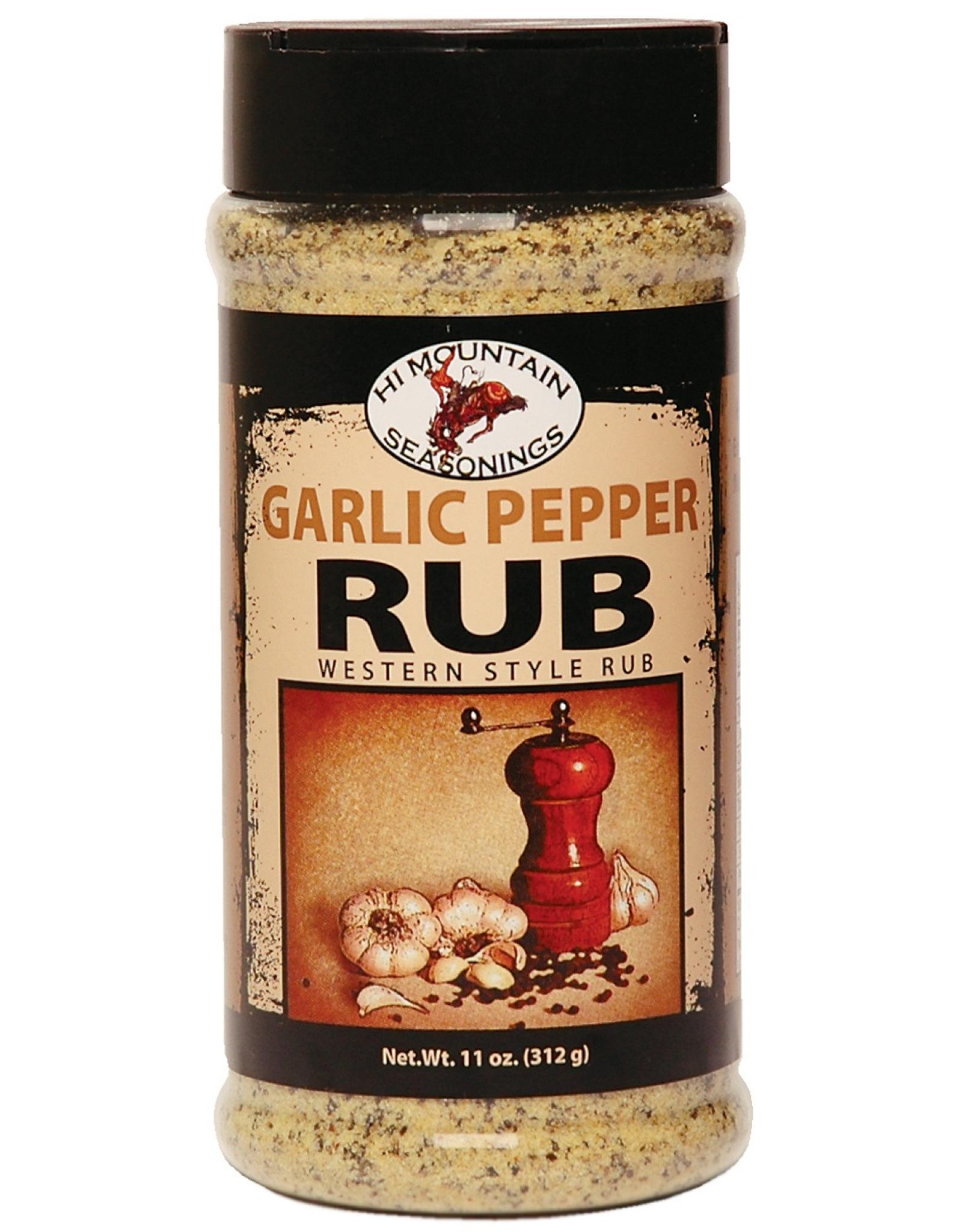 Hi Mountain Garlic Pepper Rub Blend
