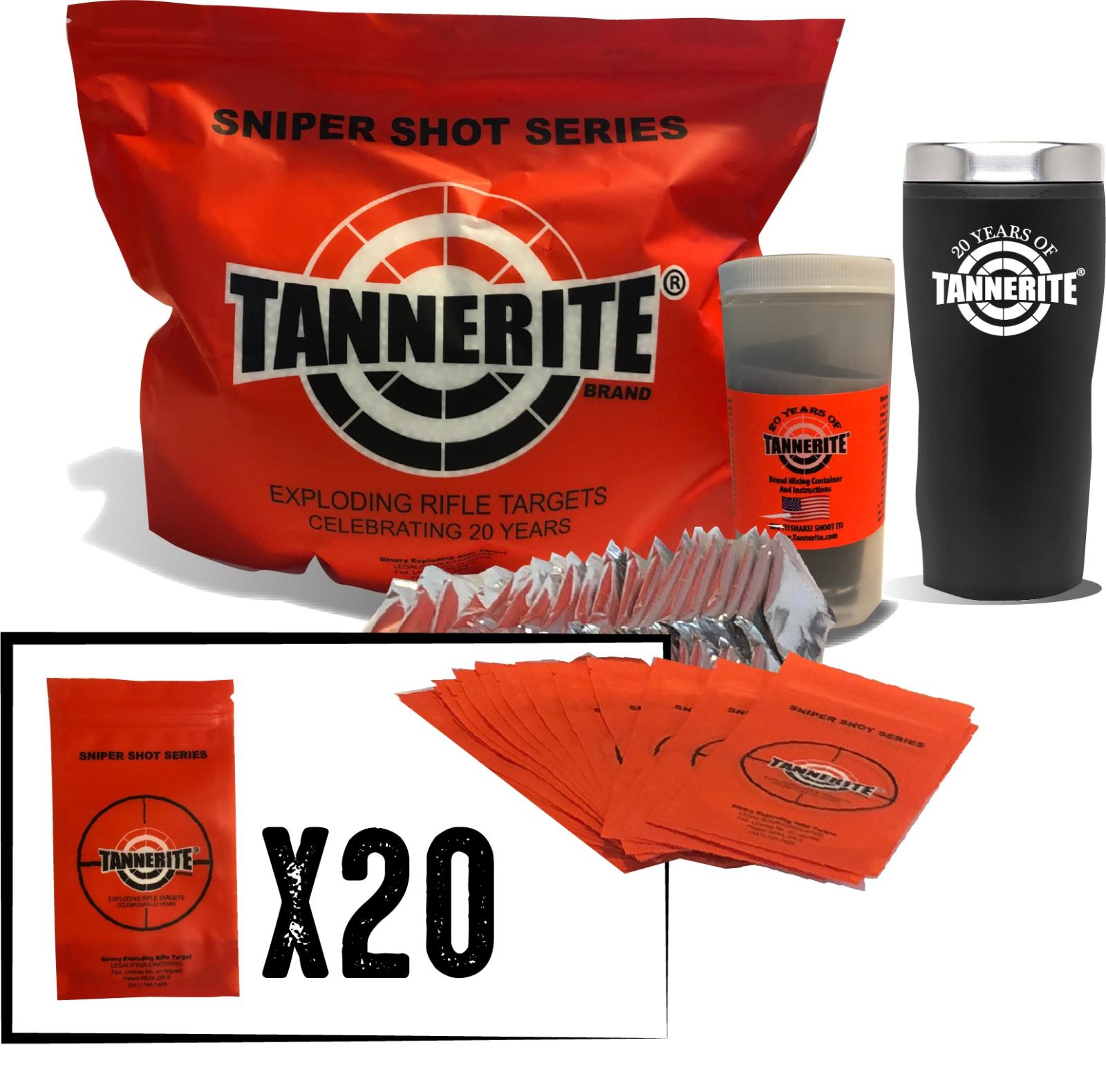 Tannerite 20 Shot Gift Pack