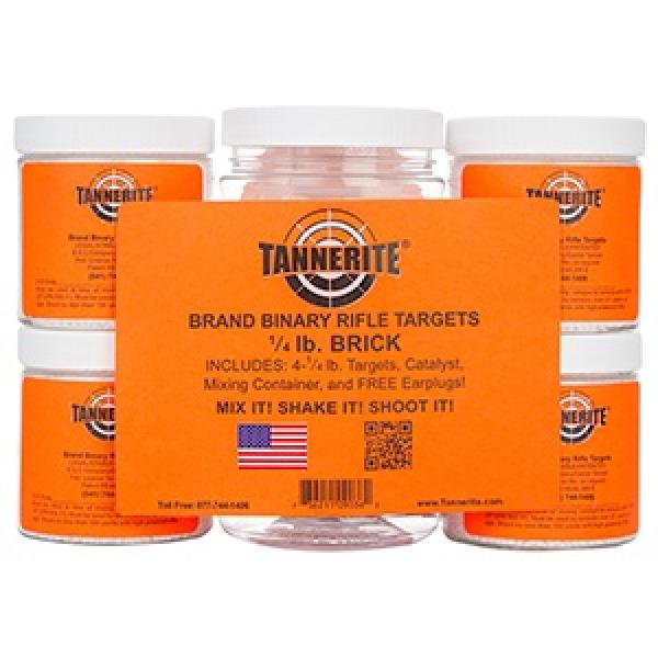 Tannerite 4 Pack of 1/4lb. Brick Targets