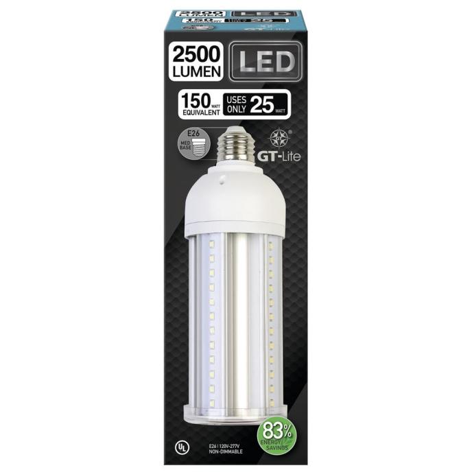 GT-Lite 25W COB Daylight LED Light Bulb