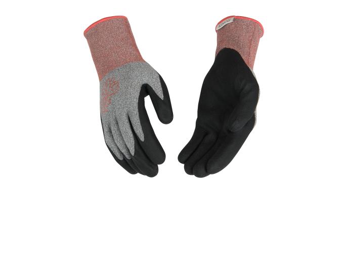 Kinco Women's Polyester Knit Shell & Foam Latex Palm Glove