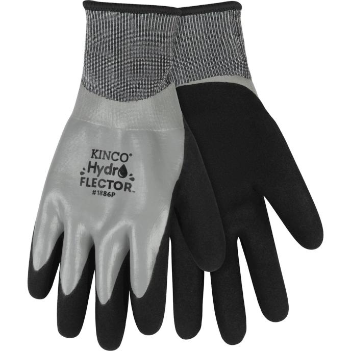  Kinco Hydroflector Waterproof Lined Thermal Knit Shell & Double-Coted Nitrile