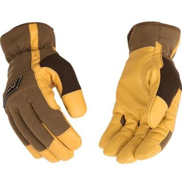 Kinco Kincopro Lined Brown Synthetic Gloves