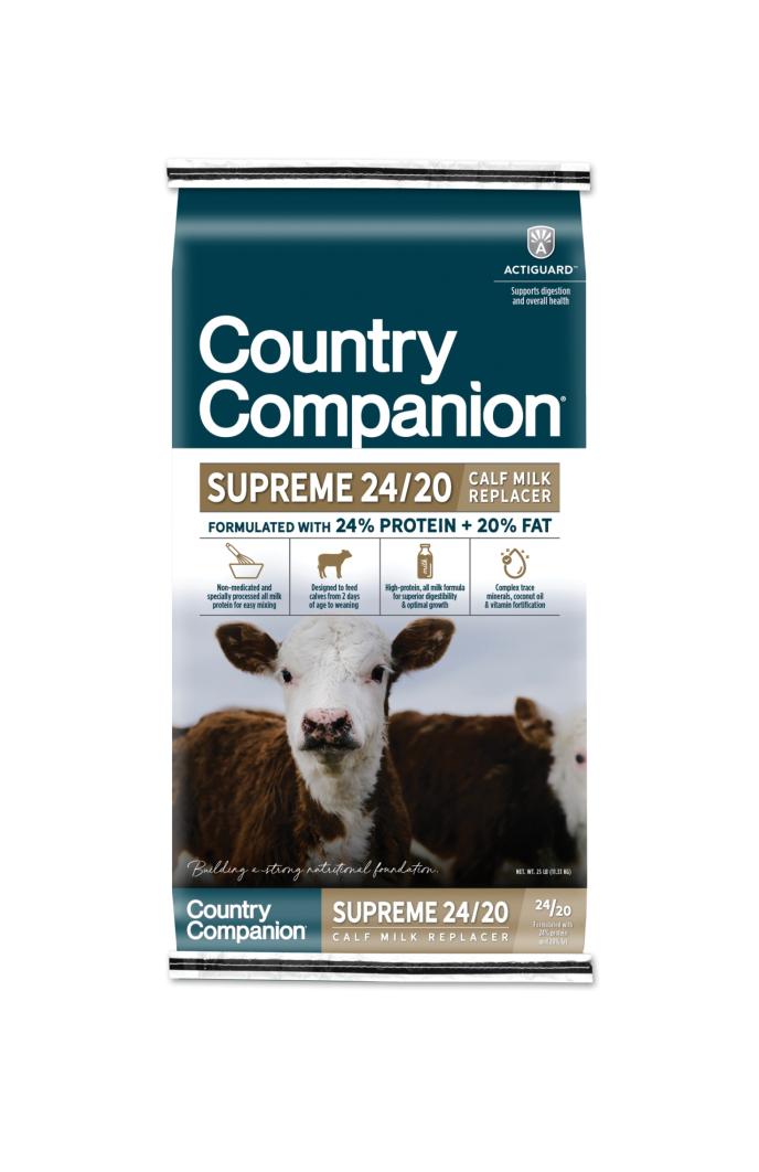 Country Companion Supreme 24/20 Calf Milk Replacer