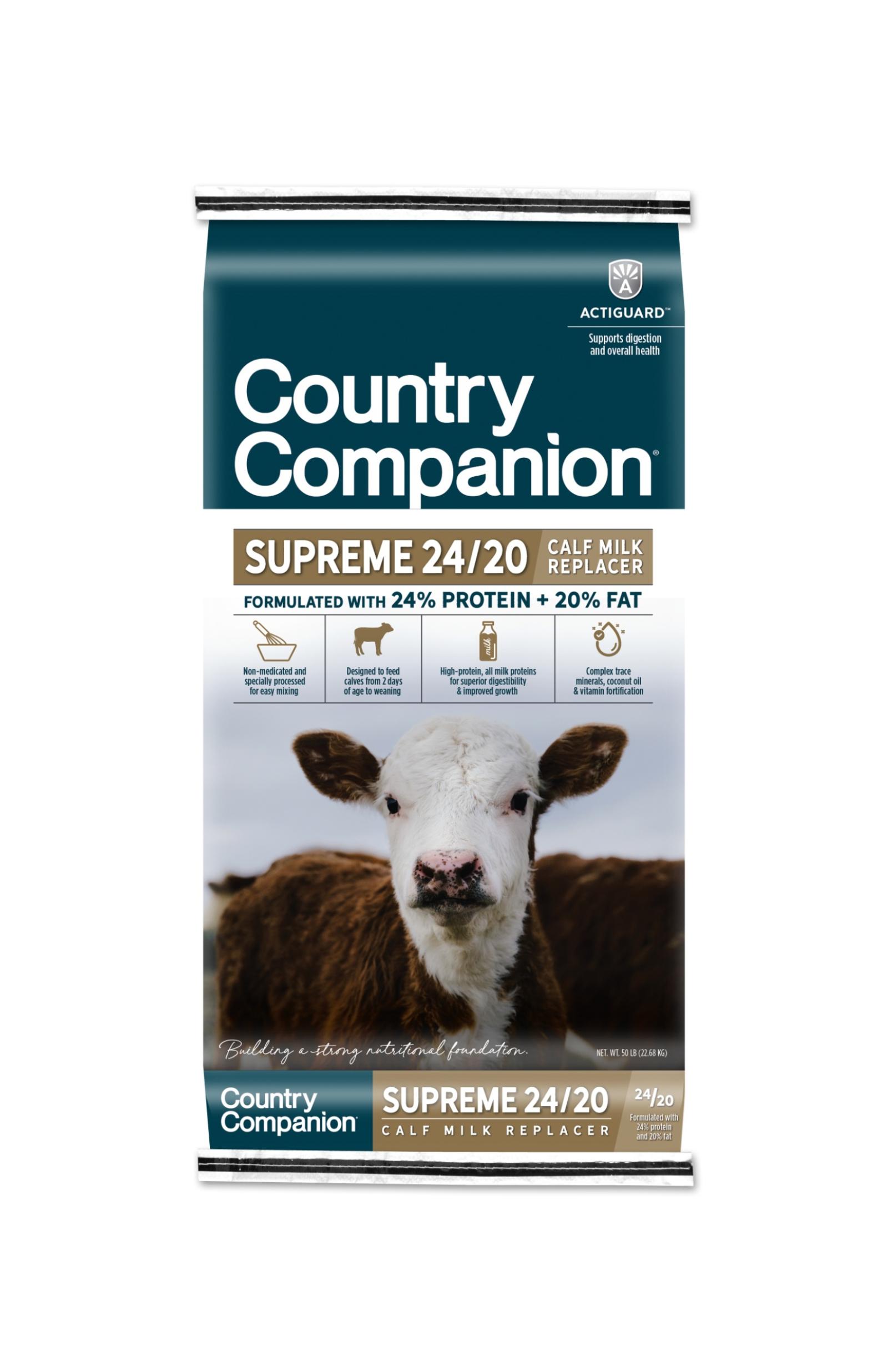 Country Companion Supreme 24/20 Calf Milk Replacer