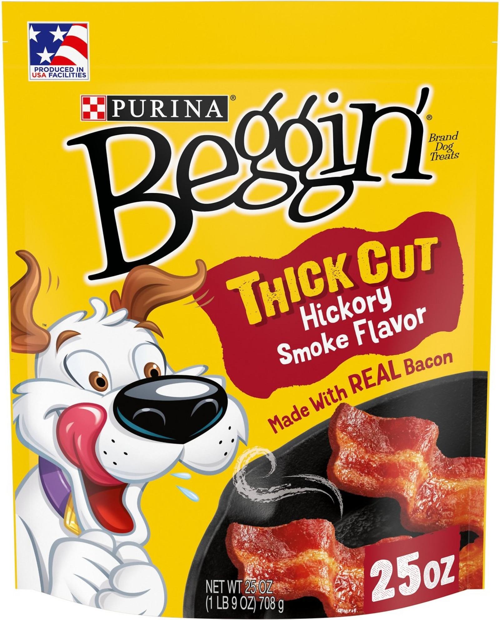 Purina Beggins Strips Thick Cut Hickory Smoked