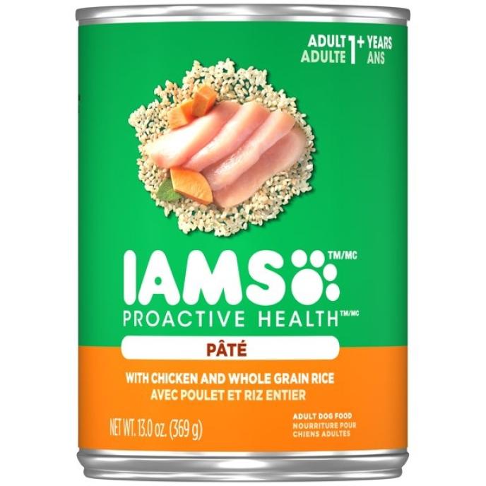 Iams ProActive Health Adult Paté with Chicken & Whole Grain Rice