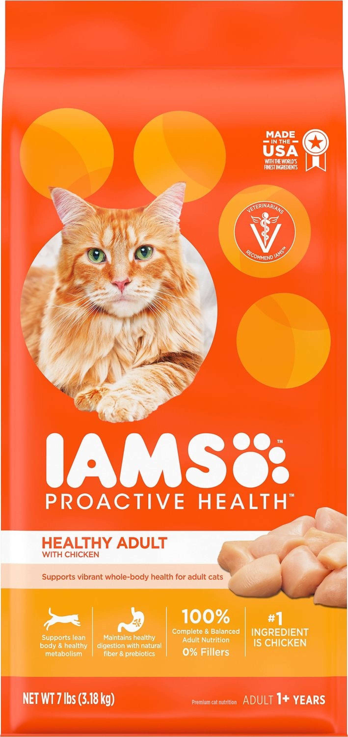Iams ProActive Health Healthy Adult Original with Chicken Dry Cat Food