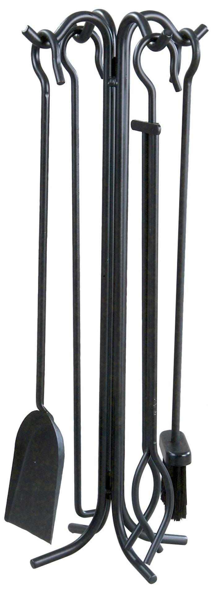 Panacea Wrought Iron Fireplace, 5 PC