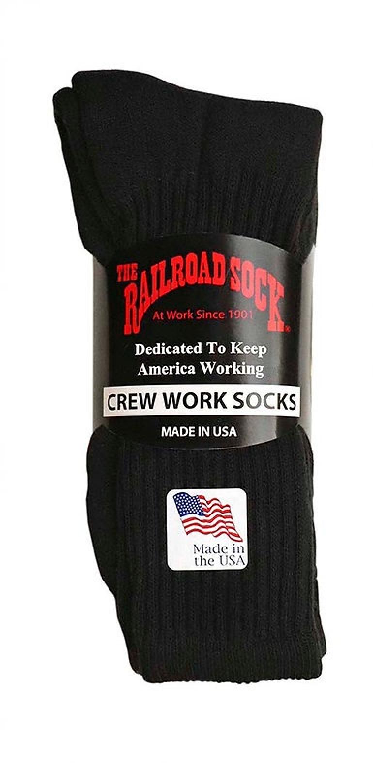 The Railroad Sock Men's Crew Sock, 3 PK