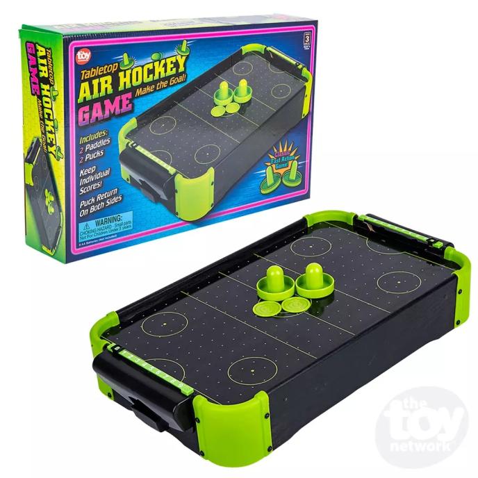 Neon Tabletop Air Hockey