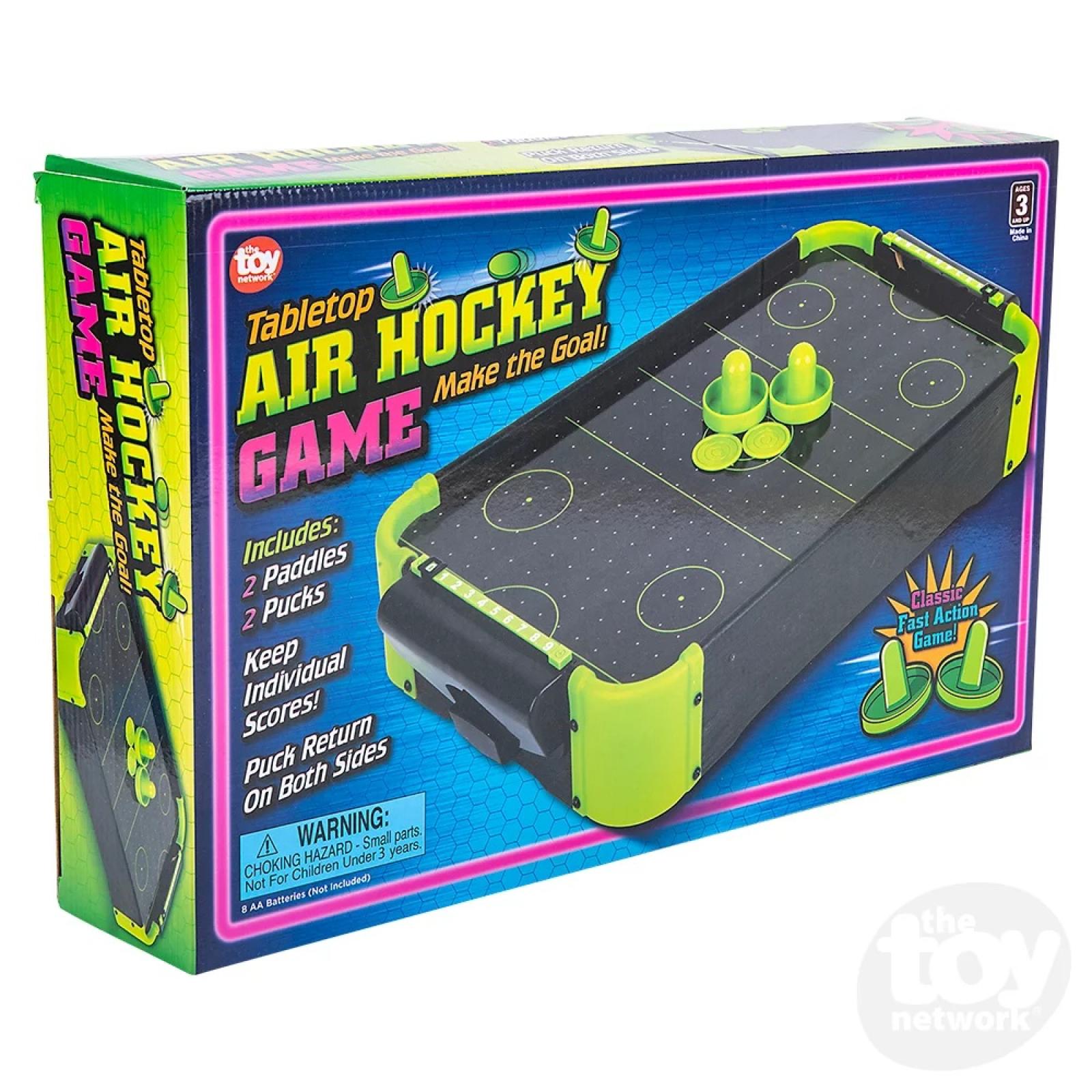 Neon Tabletop Air Hockey