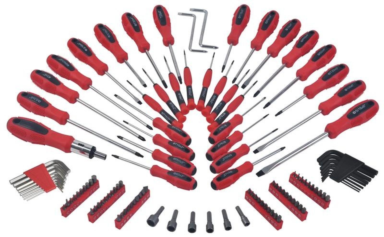 King Tools 116 Piece Screwdriver & Hex Key Set