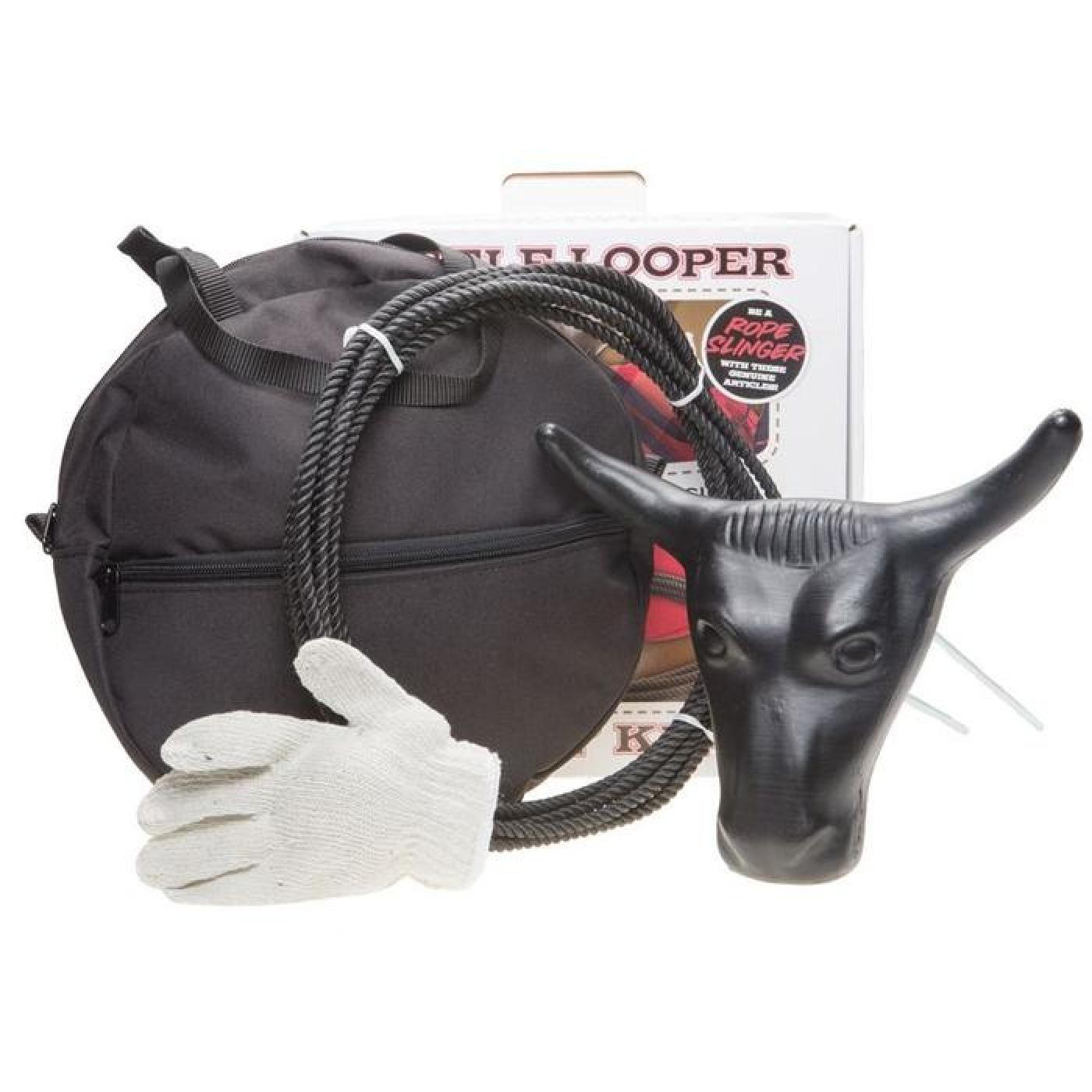 Mustang Little Looper Ropin' Kit with Steer Head