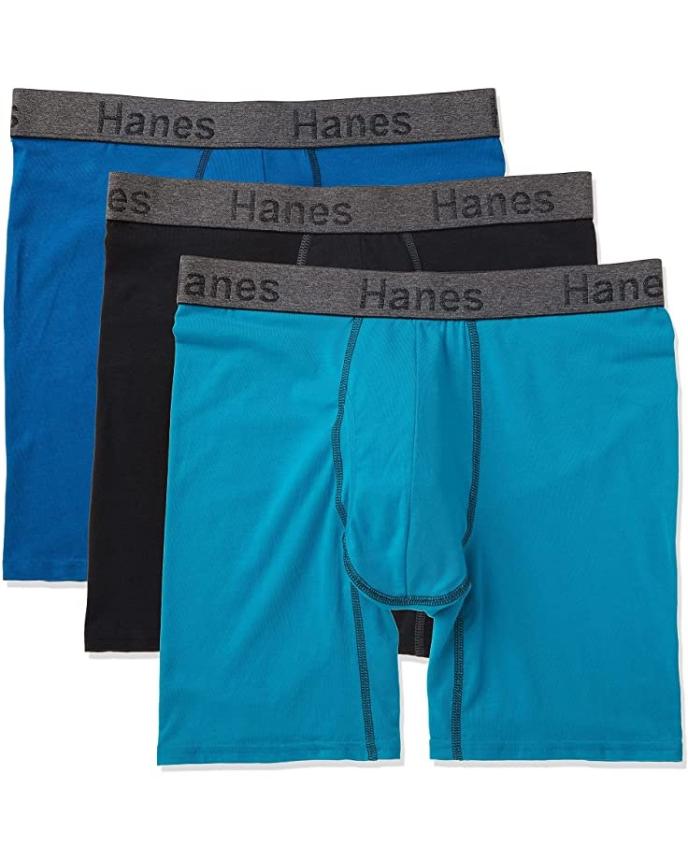 Hanes Men's Comfort Flex Fit Boxer Briefs, 3PK