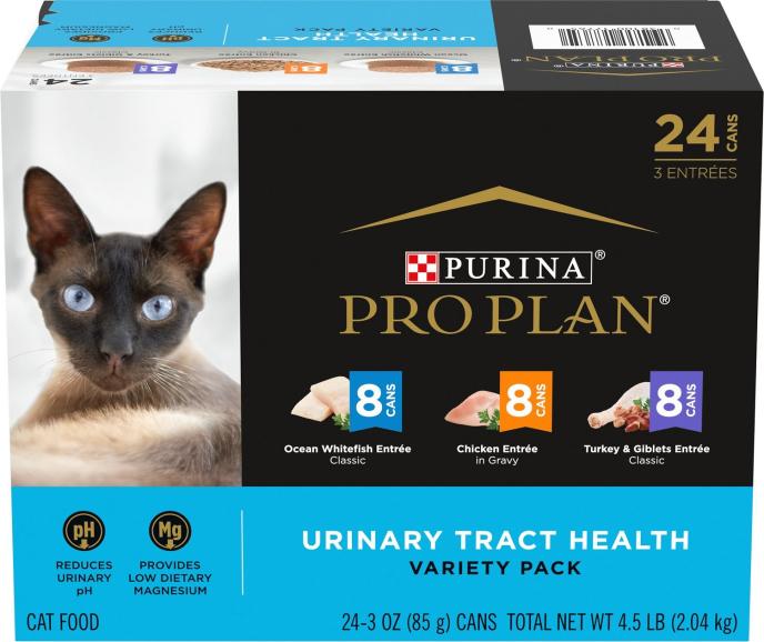 Purina Pro Plan Urinary Tract Health Variety Pack Canned Cat Food
