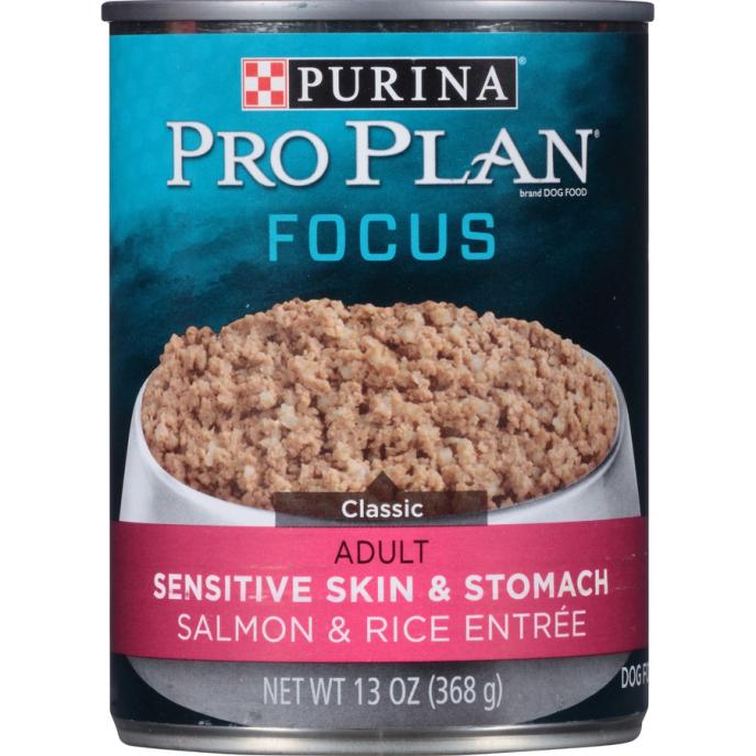 Purina Pro Plan Adult Sensitive Skin & Stomach Salmon & Rice Entrée