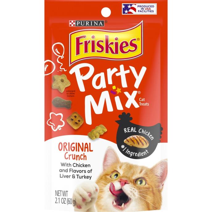 Purina Friskies Party Mix Original Crunch Treats