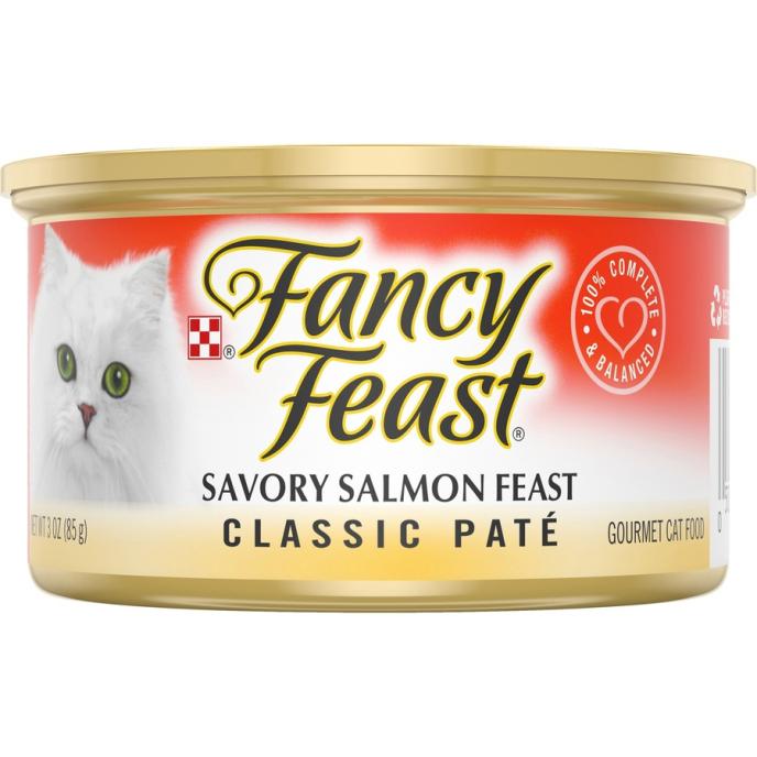 Purina Fancy Feast Savory Salmon Feast Classic Pate