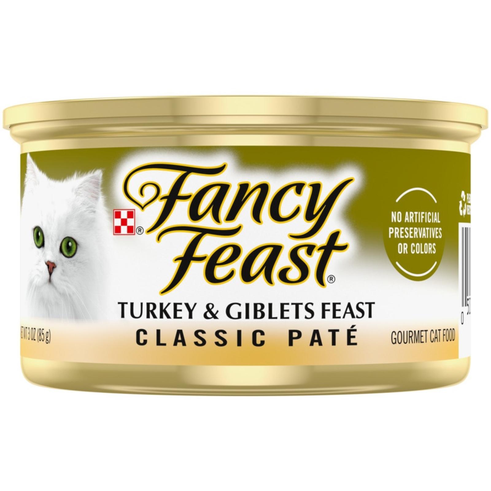 Purina Fancy Feast Turkey & Giblets Feast Classic Pate