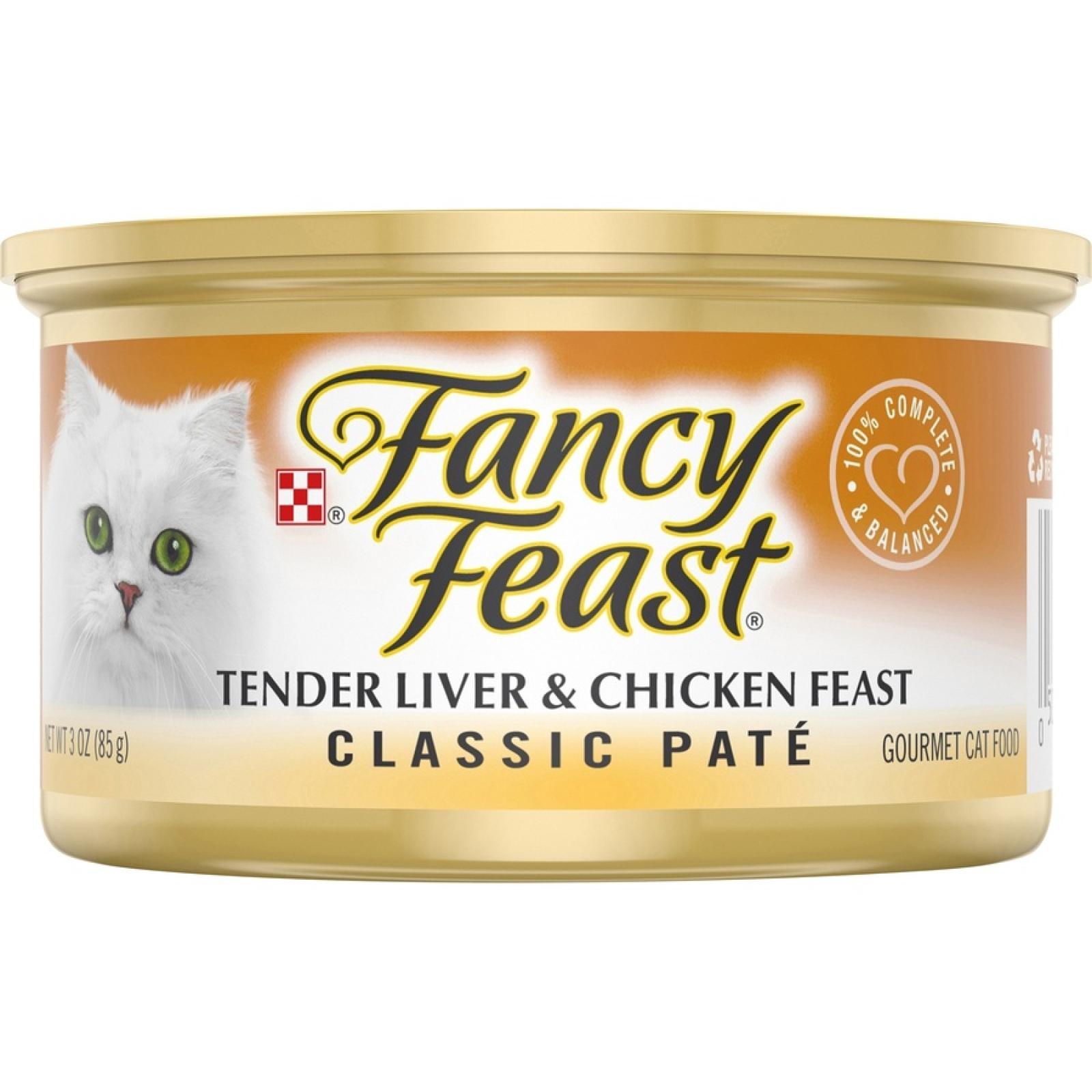 Purina Fancy Feast Tender Liver & Chicken Feast Classic Pate