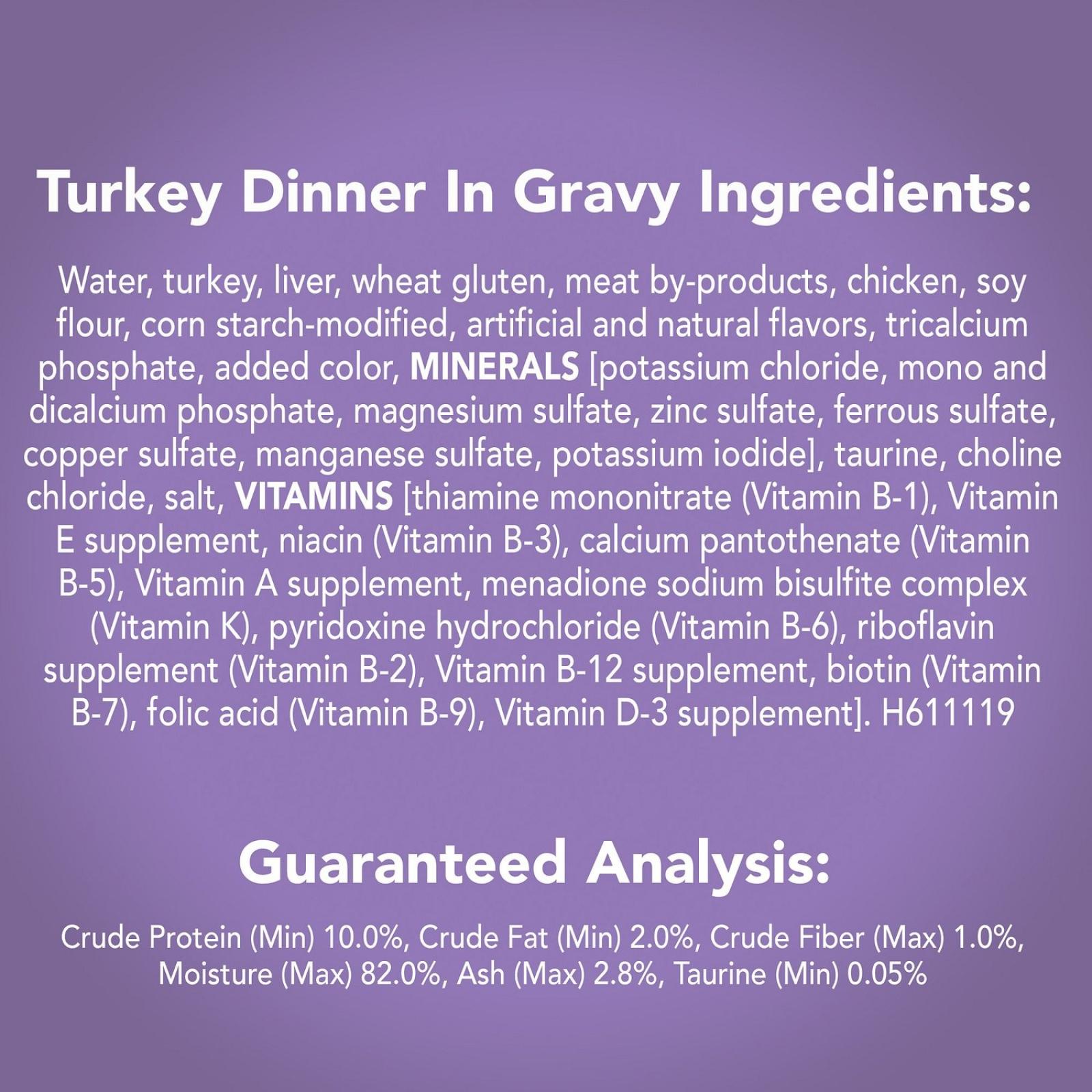 Purina Friskies Prime Filets Turkey Dinner in Gravy Canned Cat Food