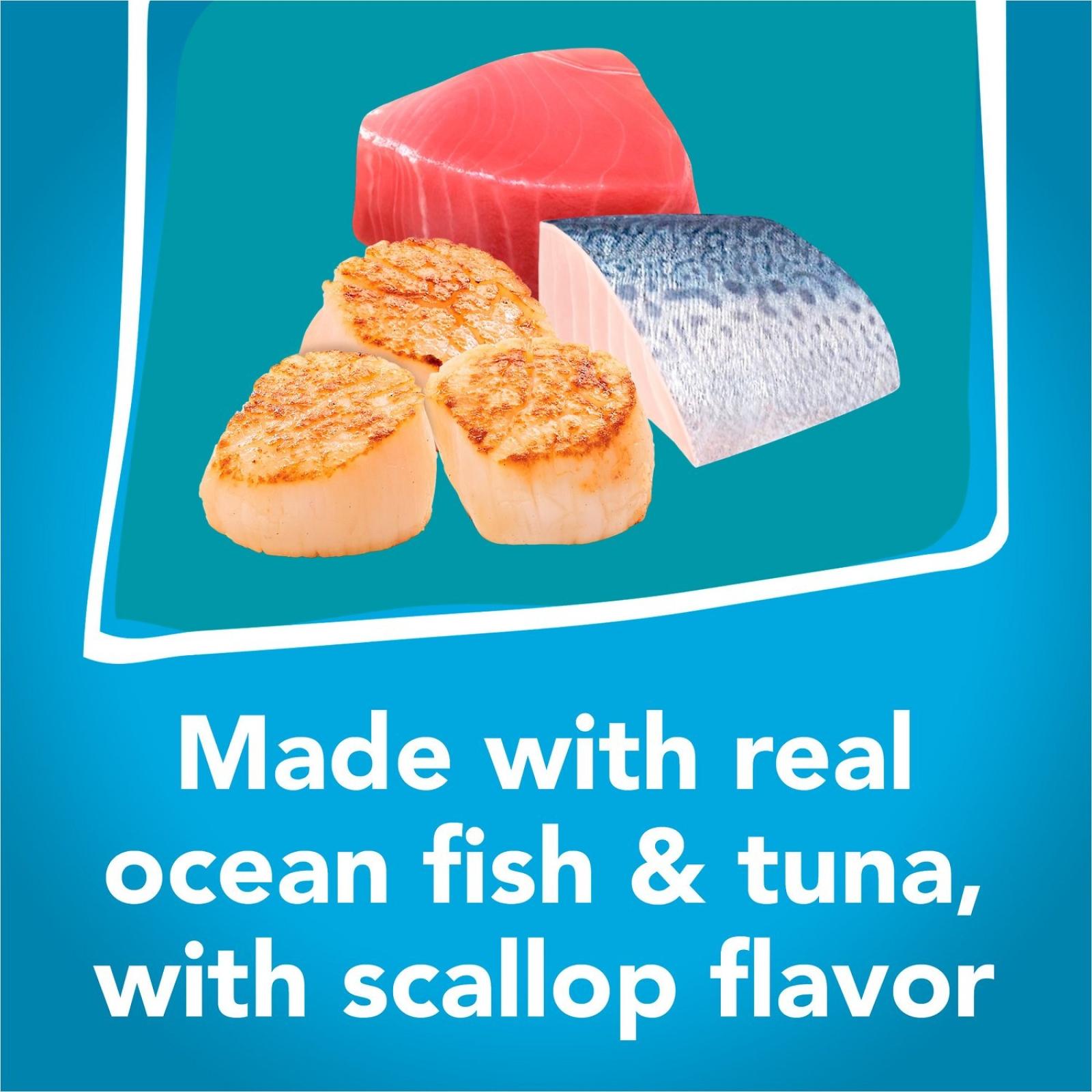 Purina Friskies Tasty Treasures With Ocean Fish & Tuna & Scallop Flavor Wet Cat Food