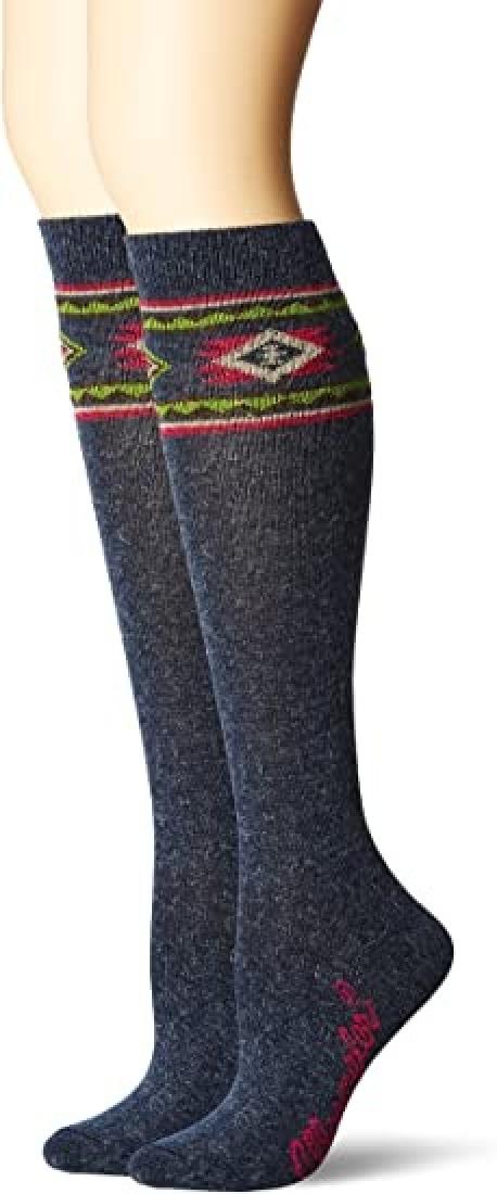 Wrangler Women's Angora Aztec Boot Socks, 2 pk