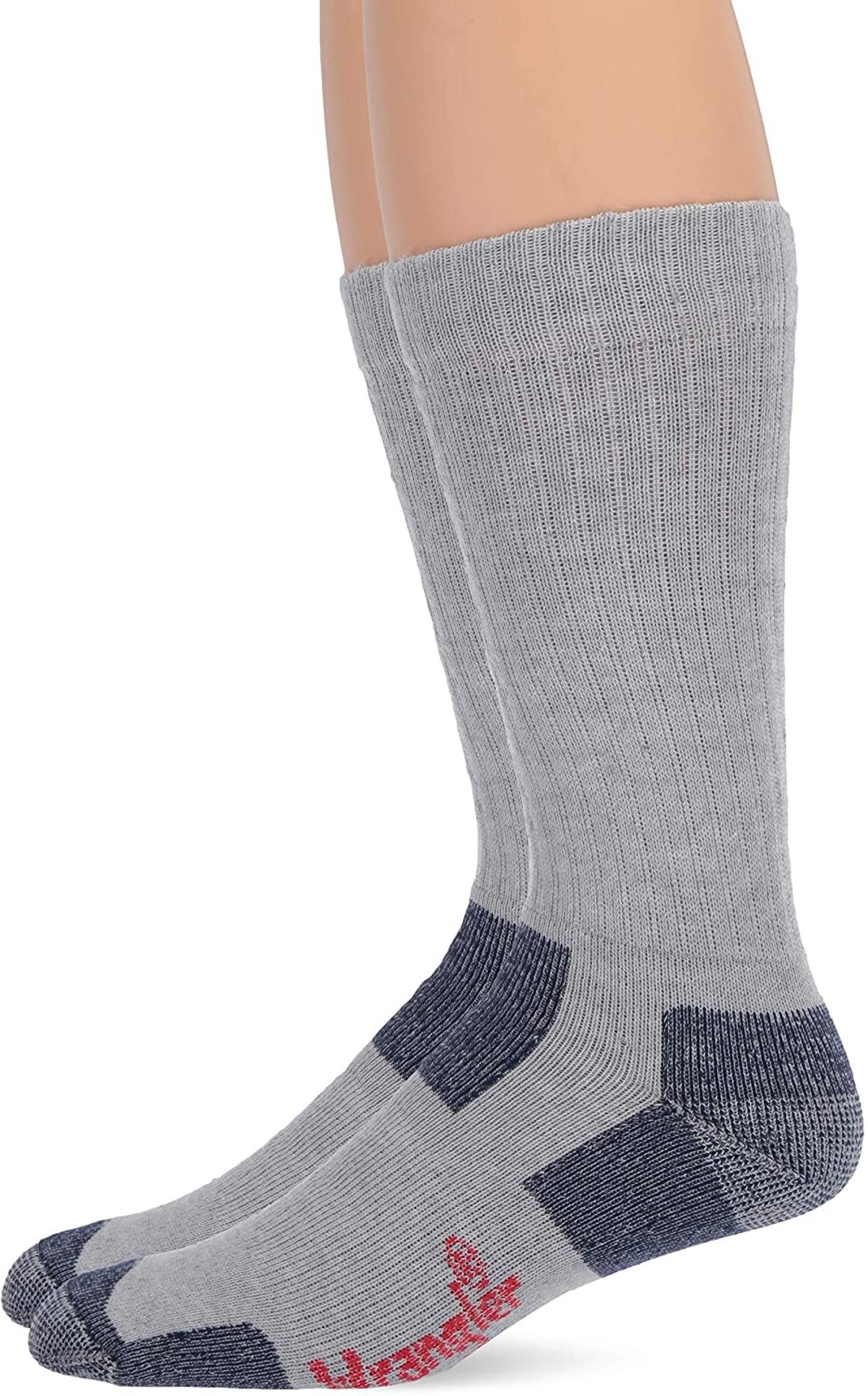Wrangler Men's Riggs Steel Toe Ultra-Dri Boot Sock