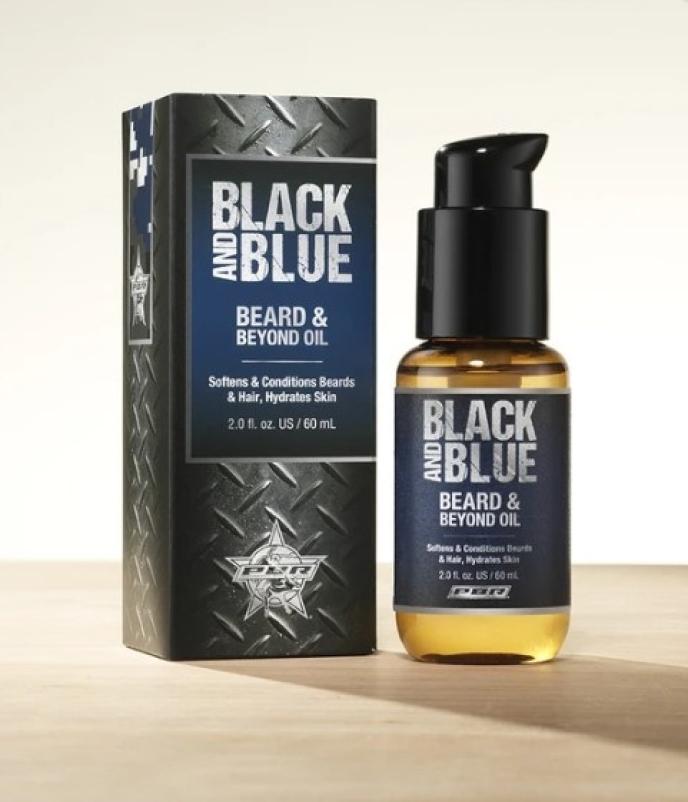 Tru Western Black and Blue Beard & Beyond Oil