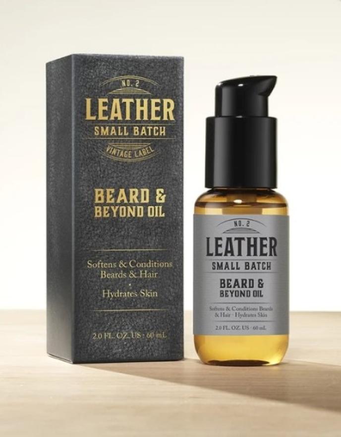 Tru Western Leather Small Batch Beard & Beyond Oil