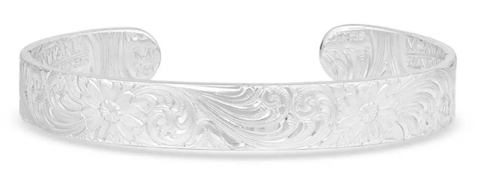 Montana Silversmiths Classic Engraved Cuff Bracelet Top