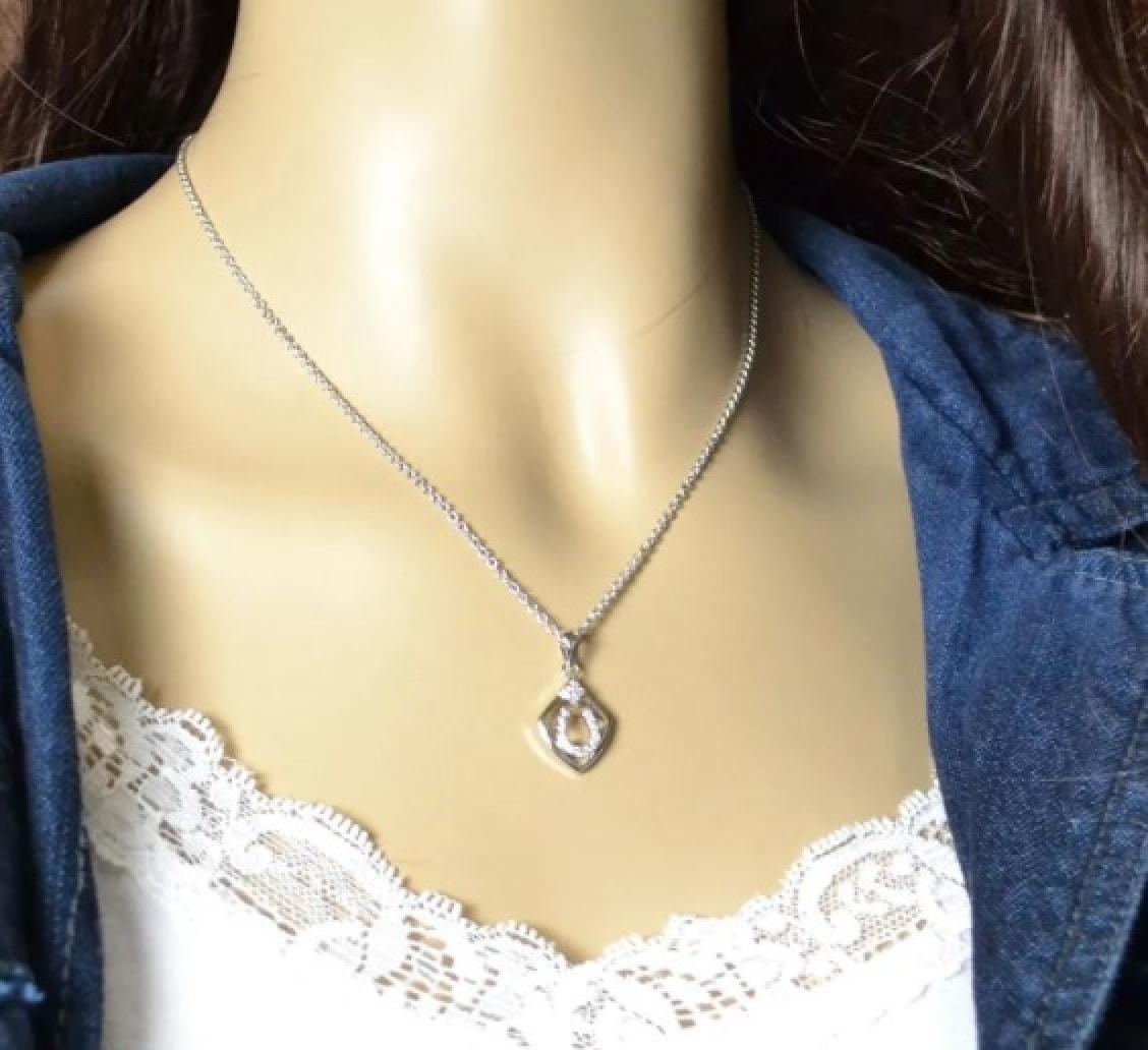 Montana Silversmiths Shielded in Horseshoes Necklace on Model