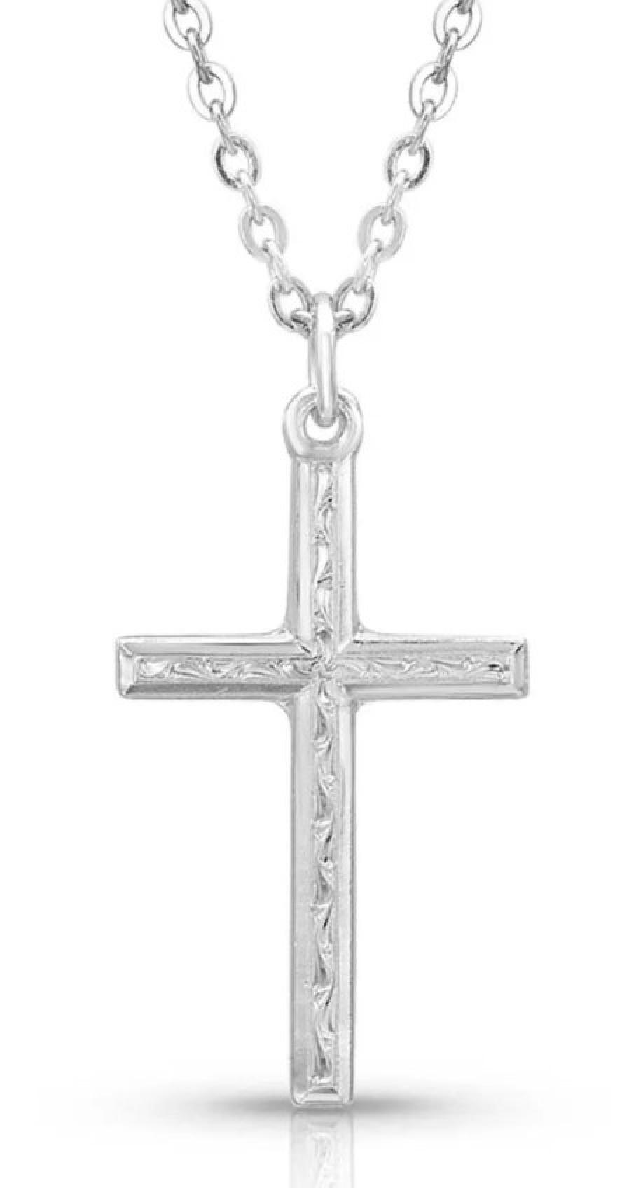 Montana Silversmiths Gratitude Cross Necklace