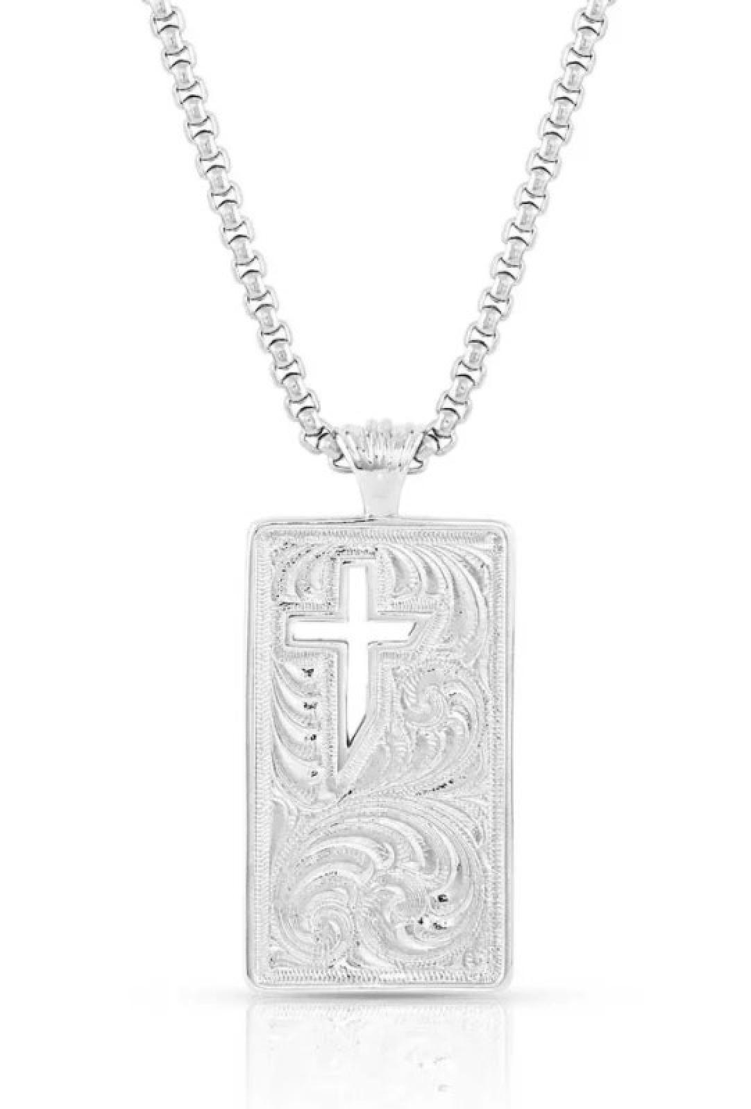 Montana Silversmiths American Legends Cross Pendent Necklace Back